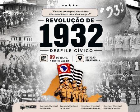 Prefeitura de Itararé promove evento em celebração ao Nove de Julho