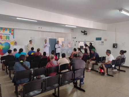 Prefeitura de Itararé promove encontro de orientação para pacientes com hipertensão e diabetes na ESF Vila Tonico Adolfo