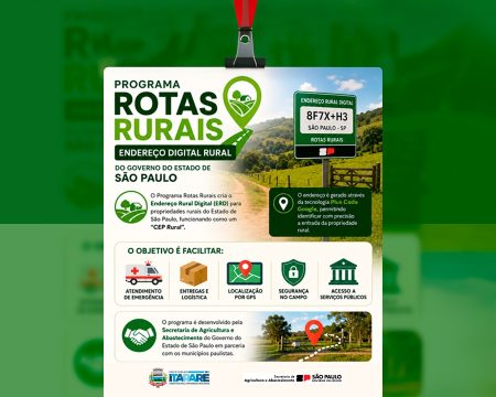 Secretaria de Agricultura realiza atualização do Endereço Rural Digital para produtores de Itararé