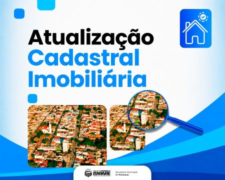 Prefeitura de Itararé realiza atualização cadastral imobiliária e orienta proprietários sobre preenchimento online